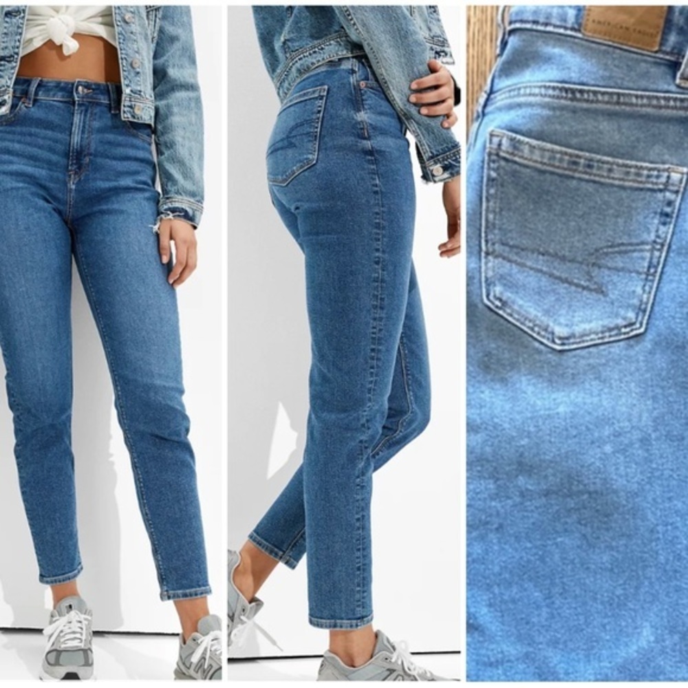 American‎ Eagle Stretch Mom Jean Size 4